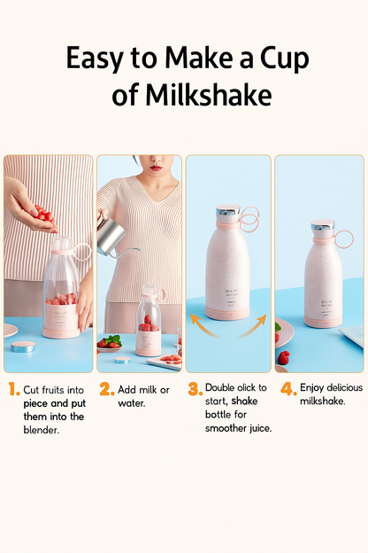 MIXEN Fresh Juice Portable Blender 350ML