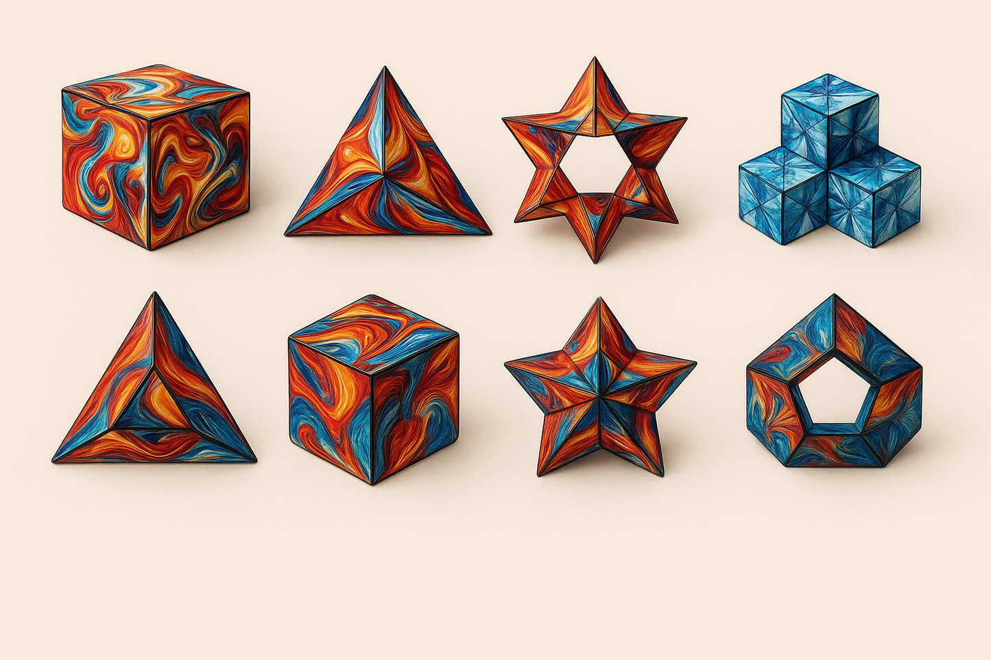 Magic Cube Shape Shifting Puzzle Box
