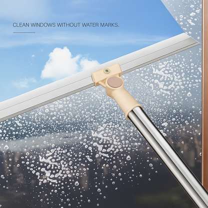 Floor Squeegee 20 inch Silicone Long Handle